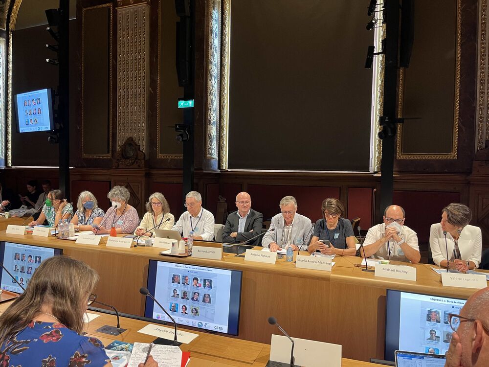 Zweite europäische Raumluftkonferenz im Senat in Paris, Juni 2025. (Quelle: Geneva Health Forum)